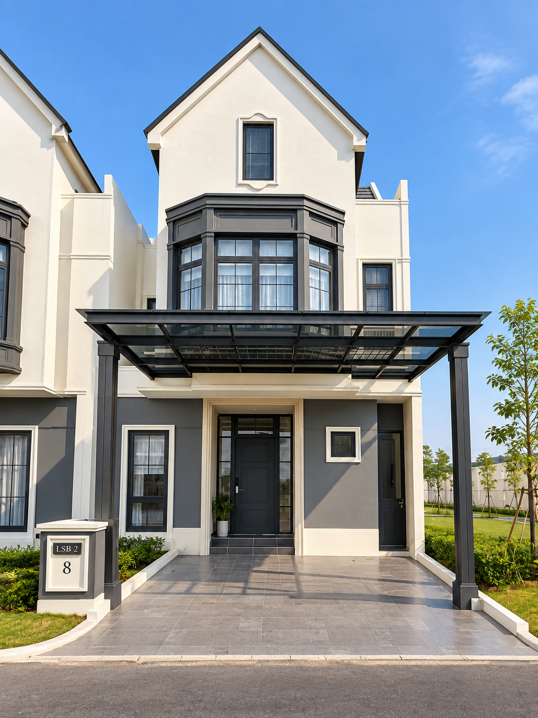 Tipe 8x15 - Facade
